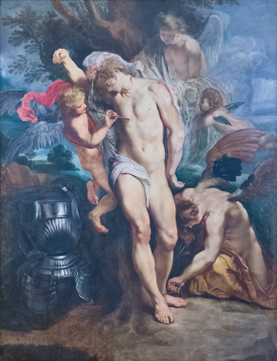 Saint Sébastien guéri par des anges - Peter Paul Rubens