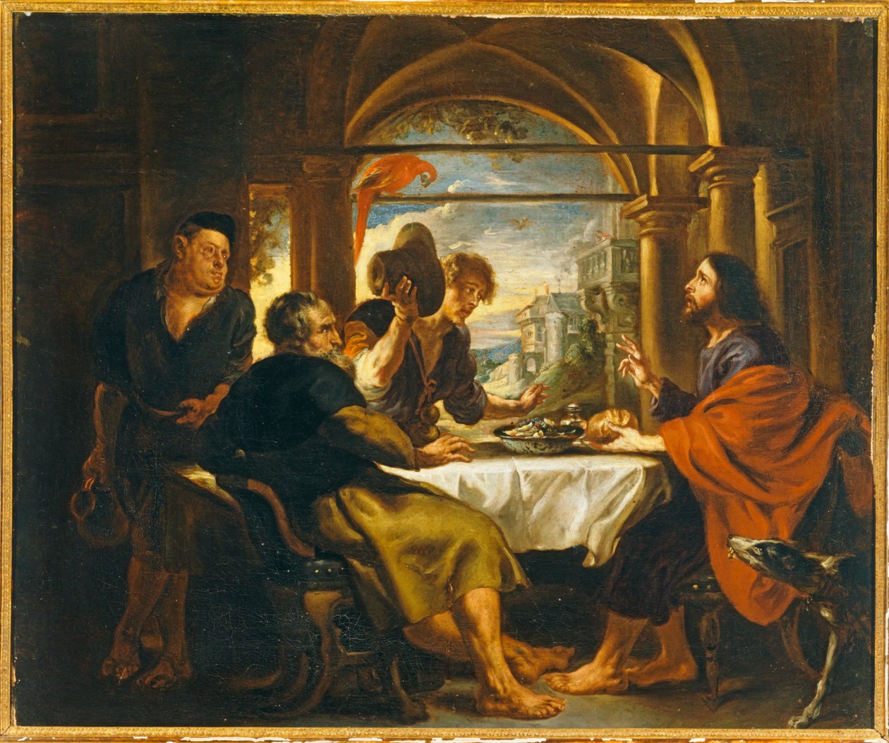 Souper à Emmaüs (peinture) - Peter Paul Rubens