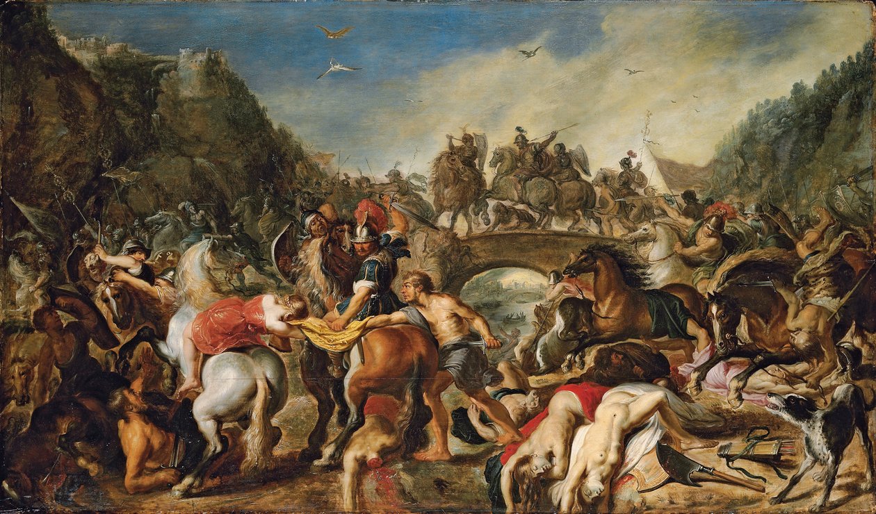 La bataille des Amazones - Peter Paul Rubens