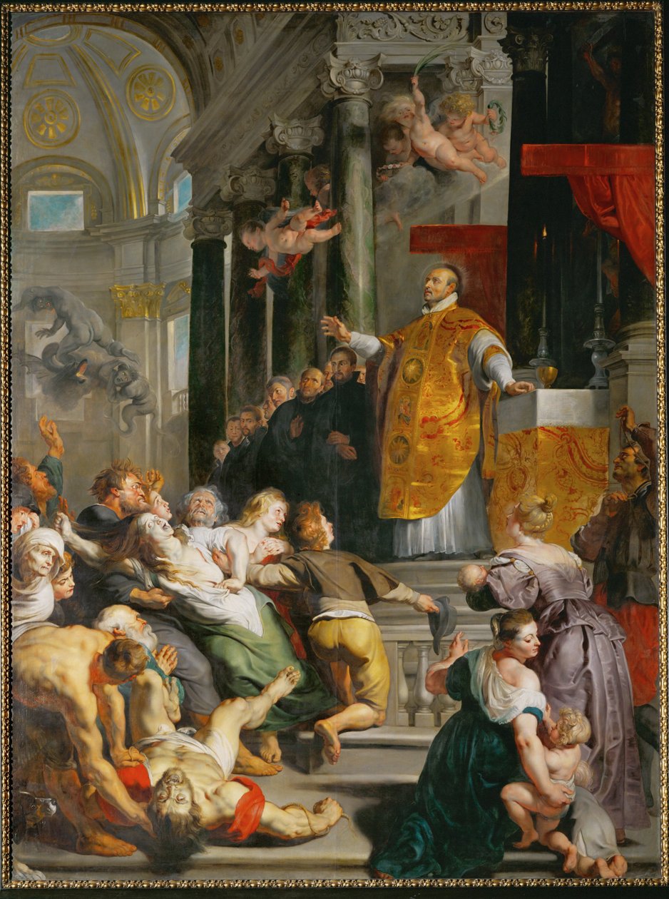 Le miracle de saint Ignace de Loyola - Peter Paul Rubens