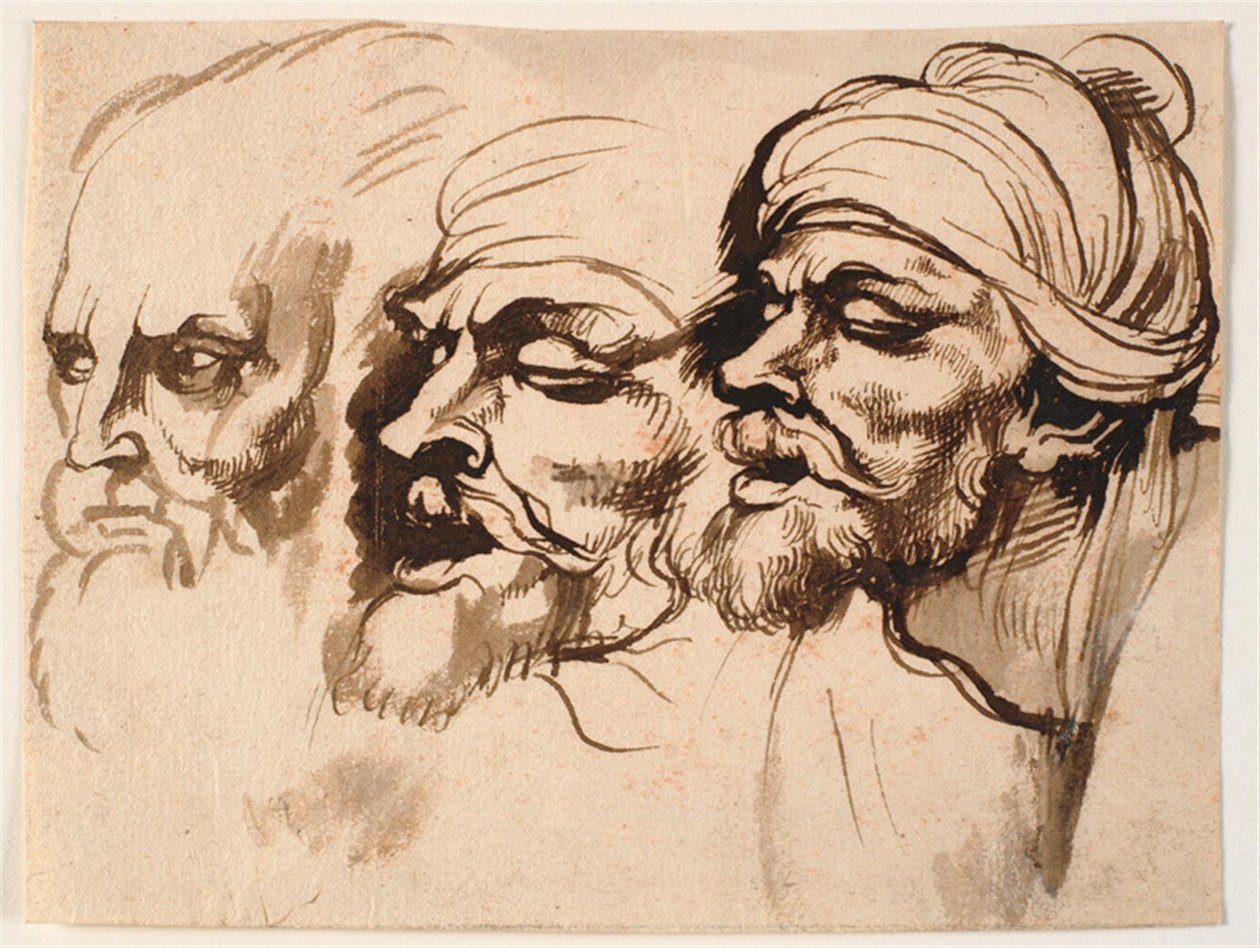 Trois têtes d