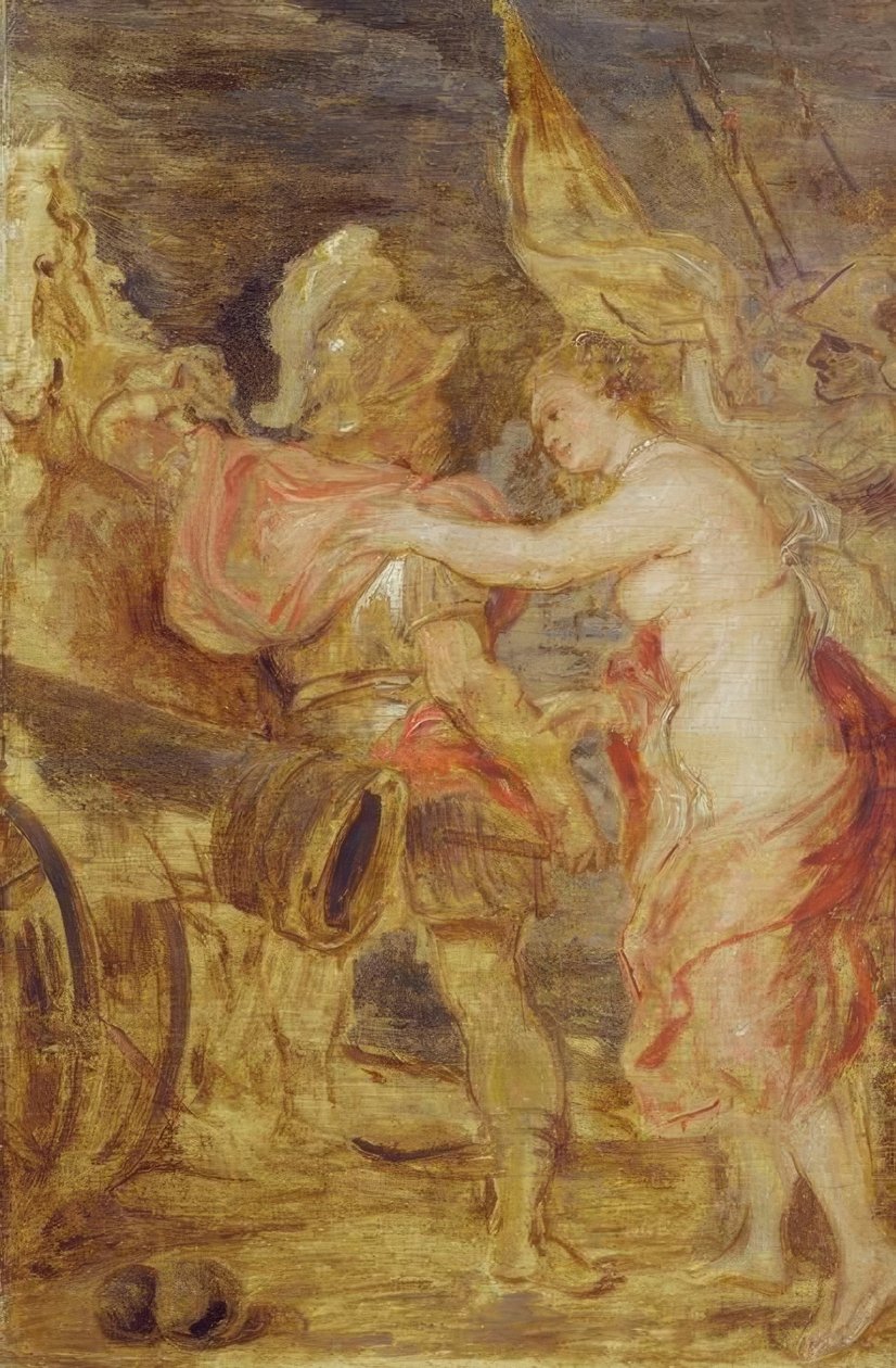 Vénus accompagne Mars à la guerre - Peter Paul Rubens
