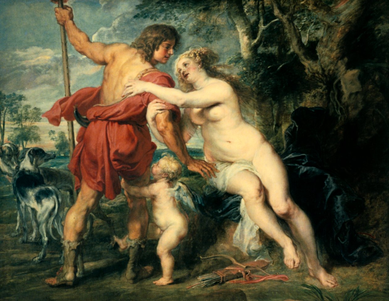 Vénus et Adonis, vers 1630 - Peter Paul Rubens