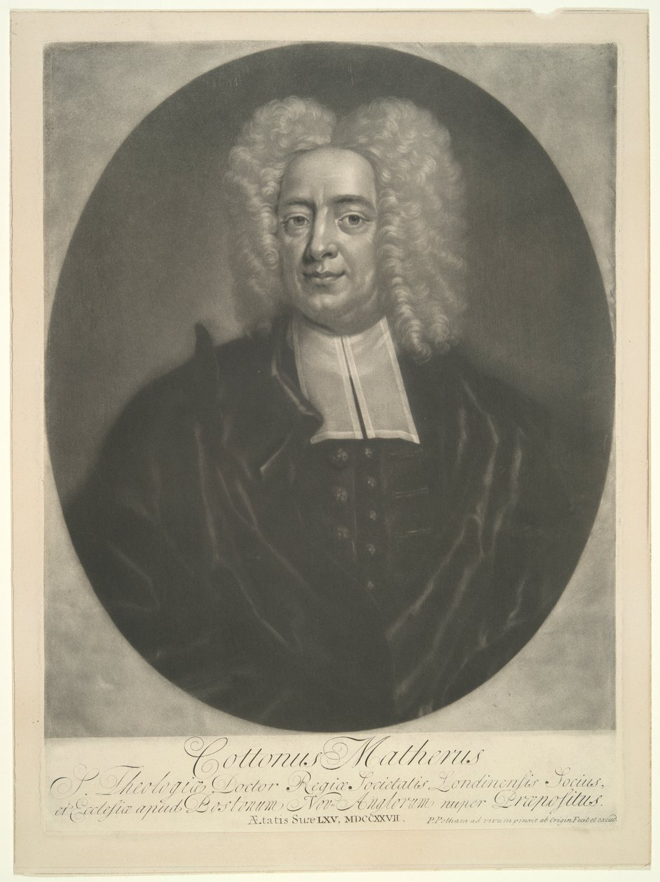 Cotton Mather - Peter Pelham
