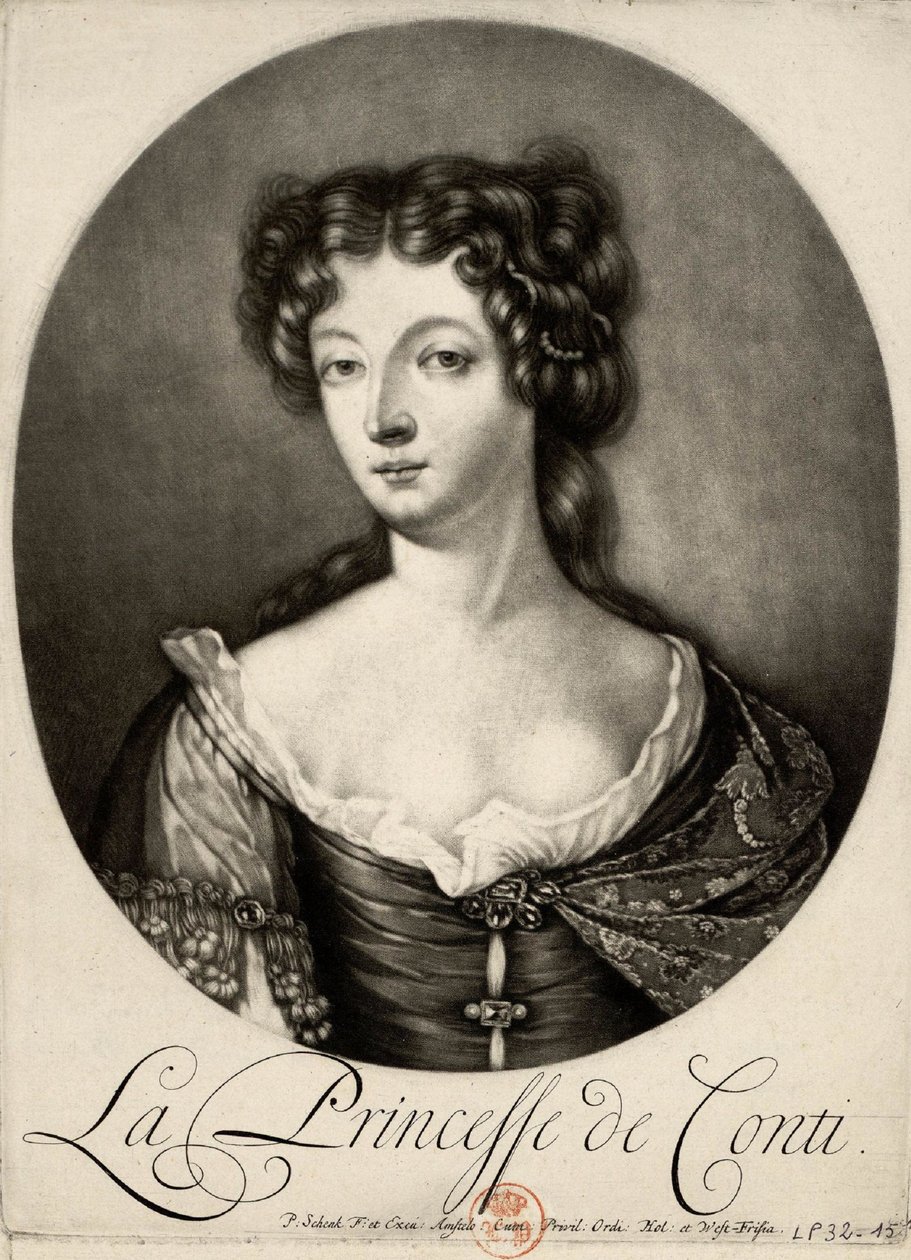 La Princesse de Conti - Peter Schenk the Elder