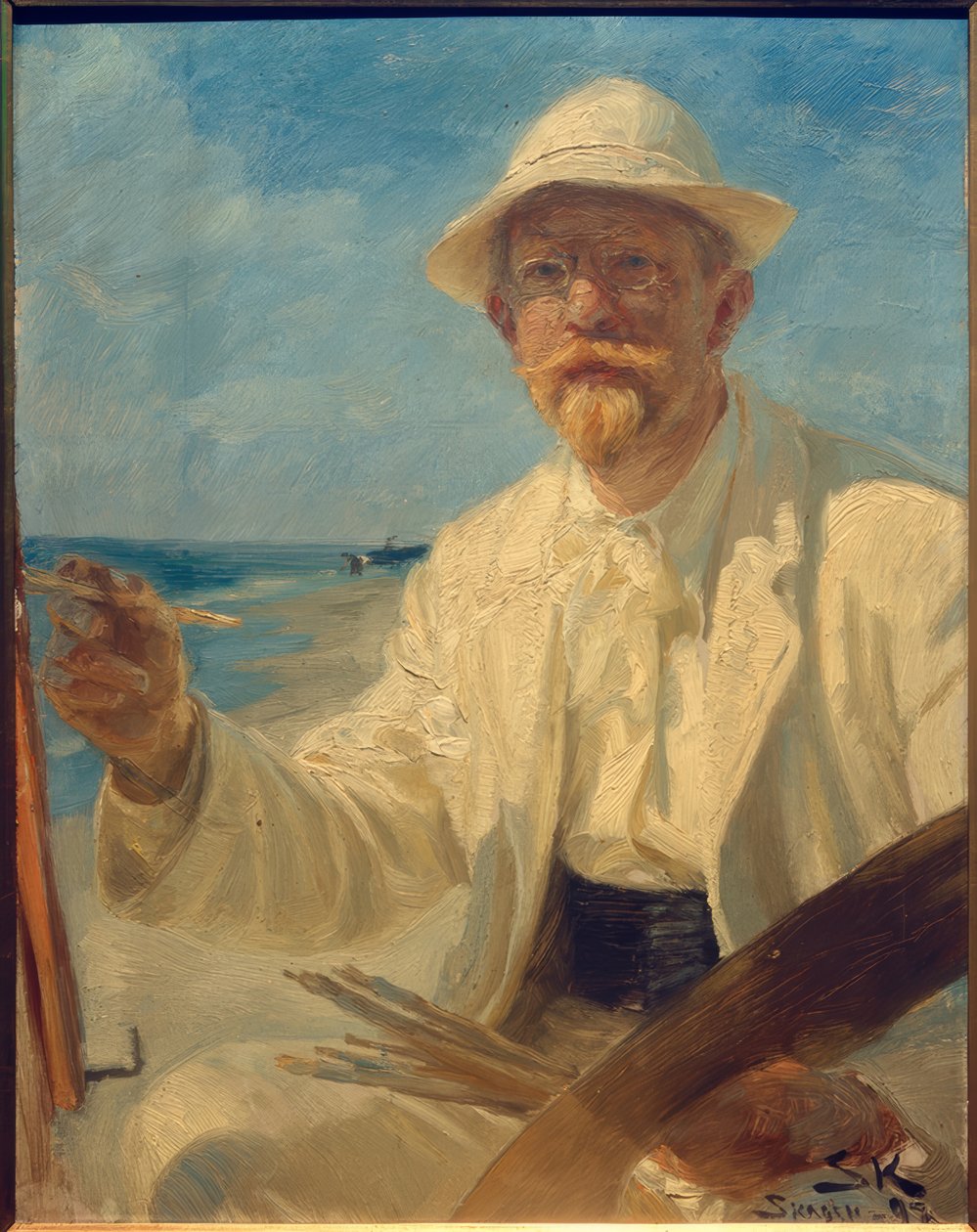 Autoportrait de l’artiste - Peder Severin Krøyer