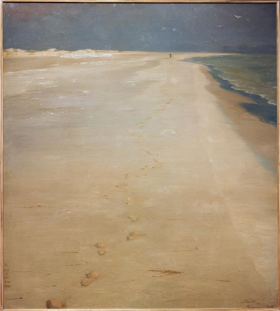 Plage sud de Skagen - Peder Severin Krøyer
