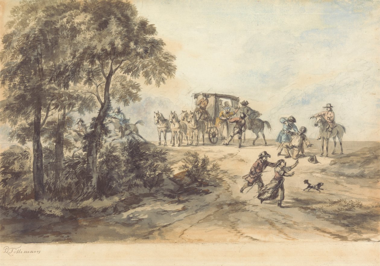 Coche et bandit de grand chemin - Peter Tillemans