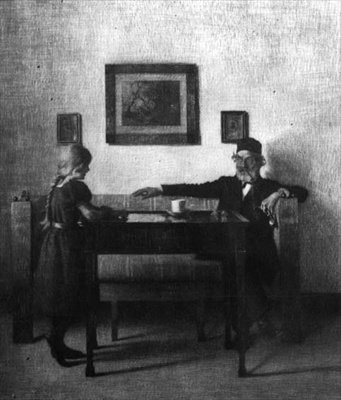 Chez grand-père - Peter Vilhelm Ilsted