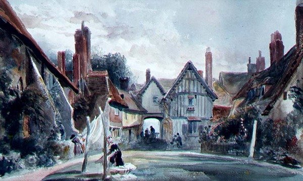 Hôpital Saint-Jean, Canterbury, Kent - Peter de Wint