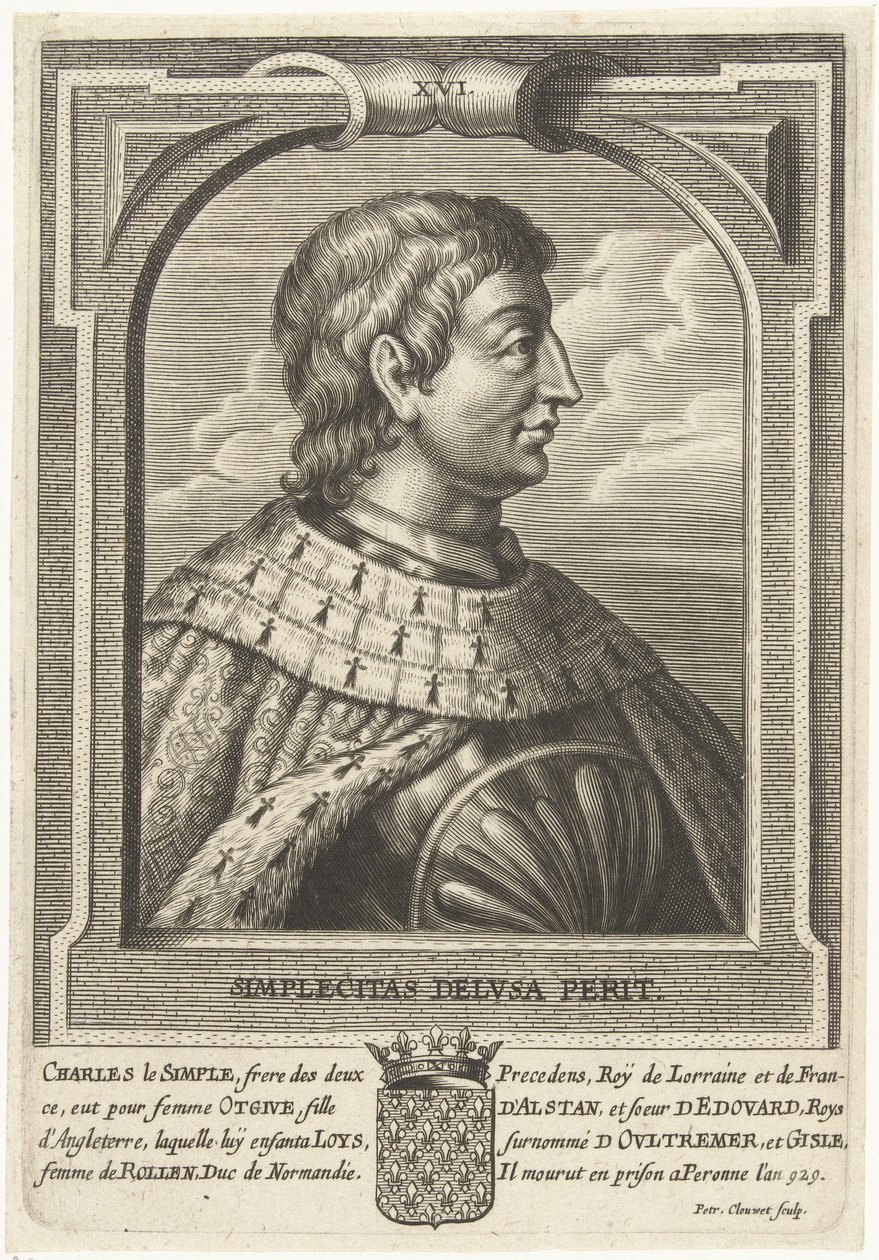 Charles III de France (879-929) - Petrus Clouwet