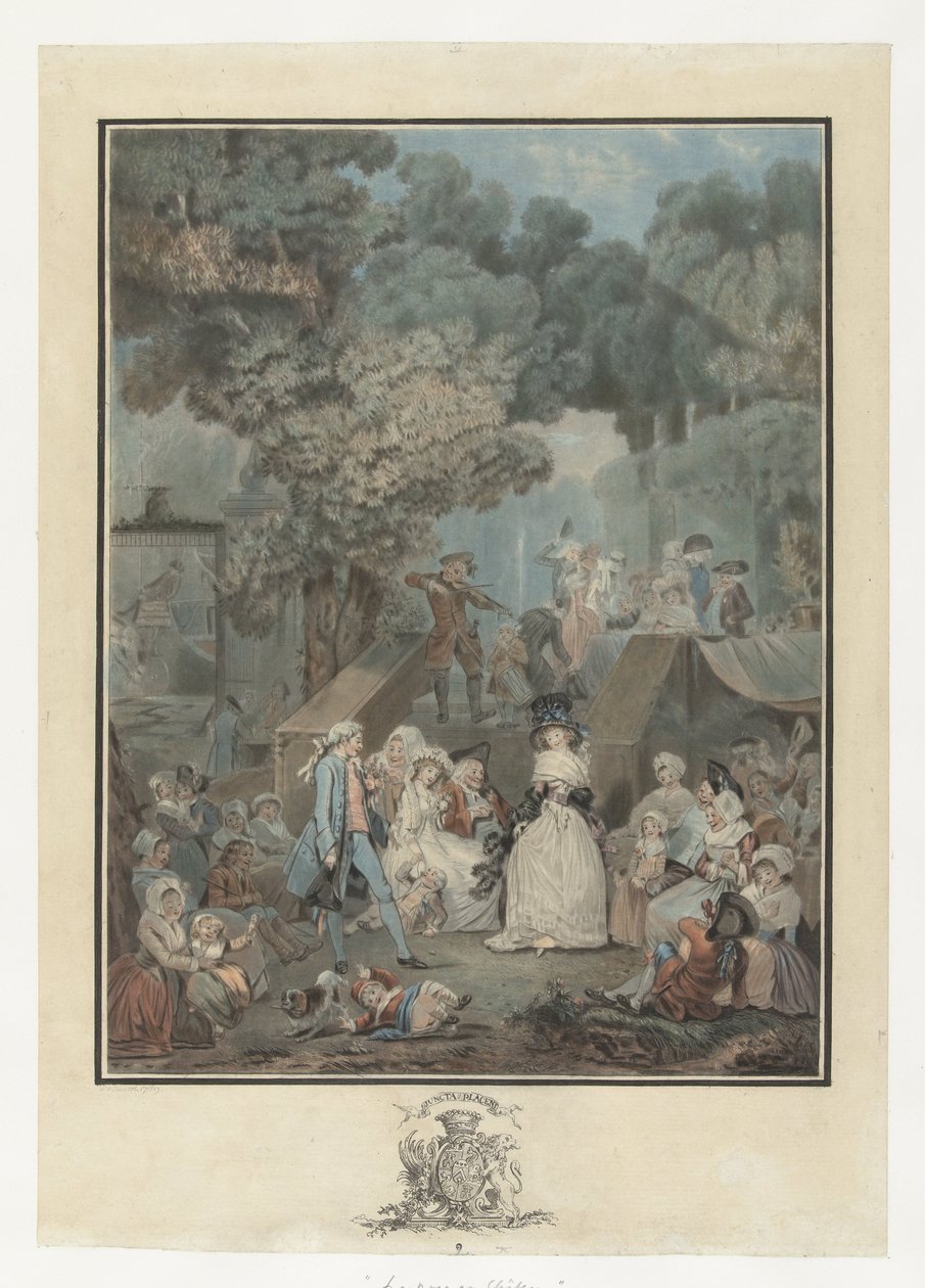 Fête de mariage - Philibert Louis Debucourt