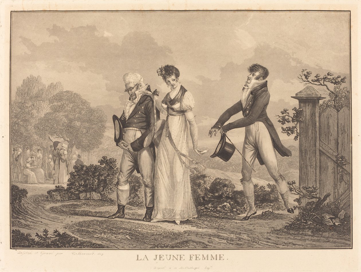 La jeune femme - Philibert Louis Debucourt