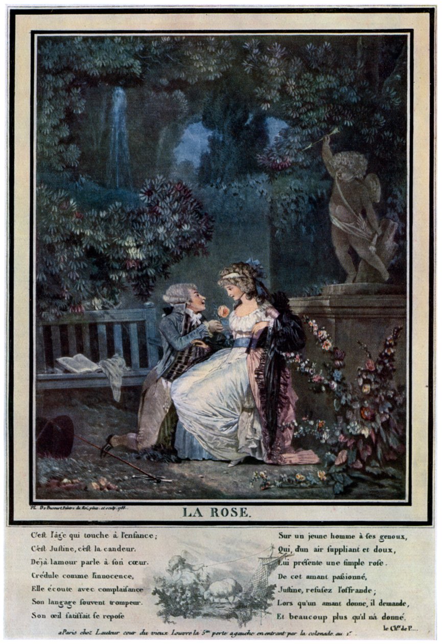 La Rose, 1788 1931 - Philibert Louis Debucourt