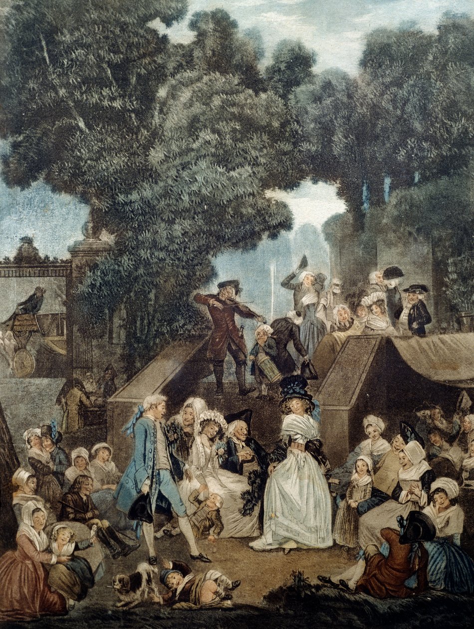 Mariage au château - Philibert Louis Debucourt