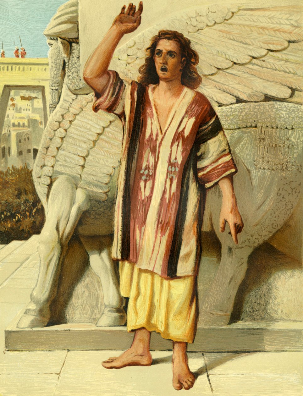 Jonas prêchant à Ninive - Philip Richard Morris