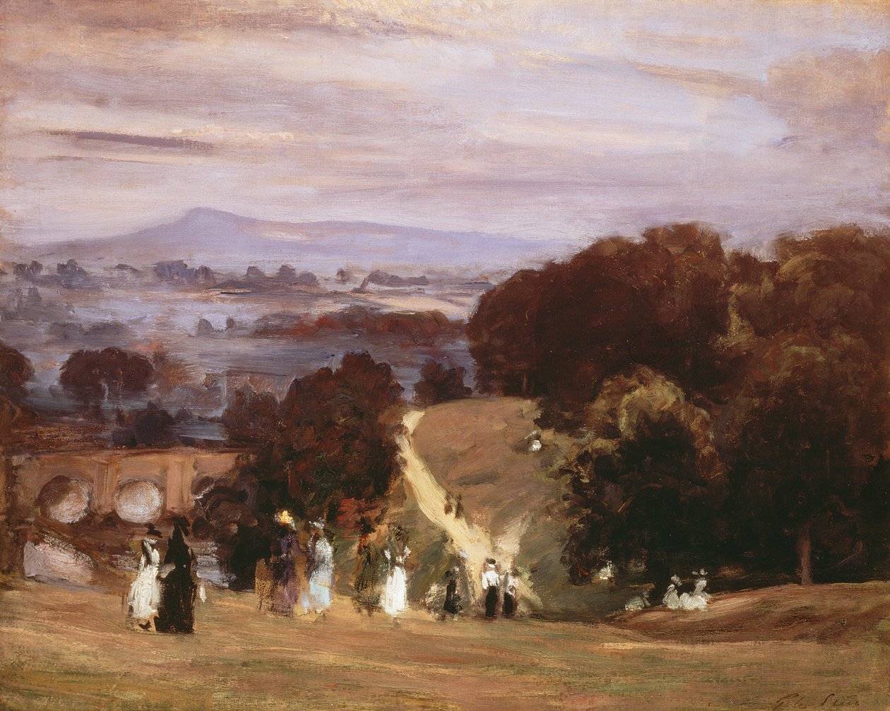 Promenades à Ludlow, 1899 - Philip Wilson Steer