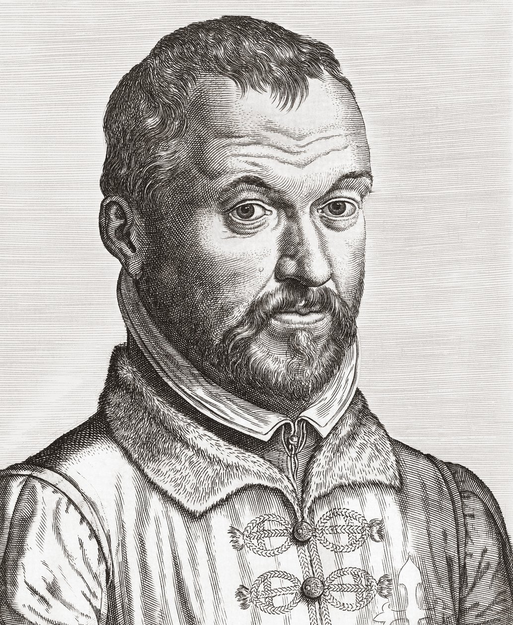 Benito Arias Montano. Portrait - Philip (after) Galle