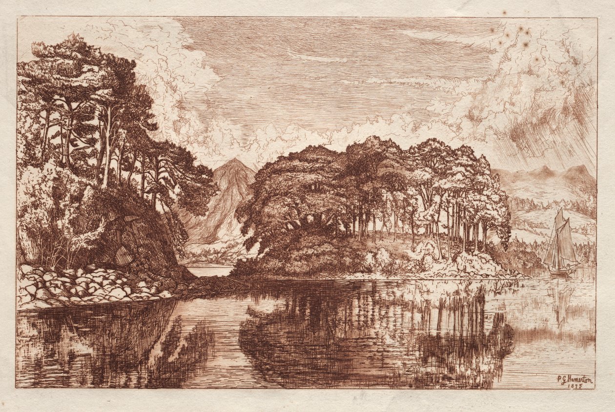 Le lac - Philip Gilbert Hamerton
