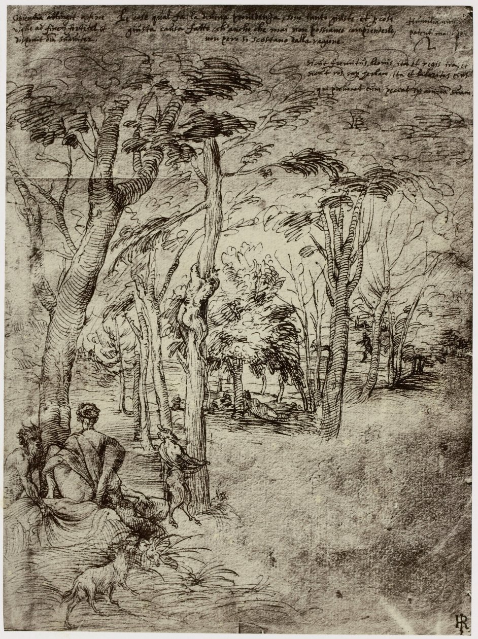 Titien, Conception pour une peinture - Philip Henry Delamotte