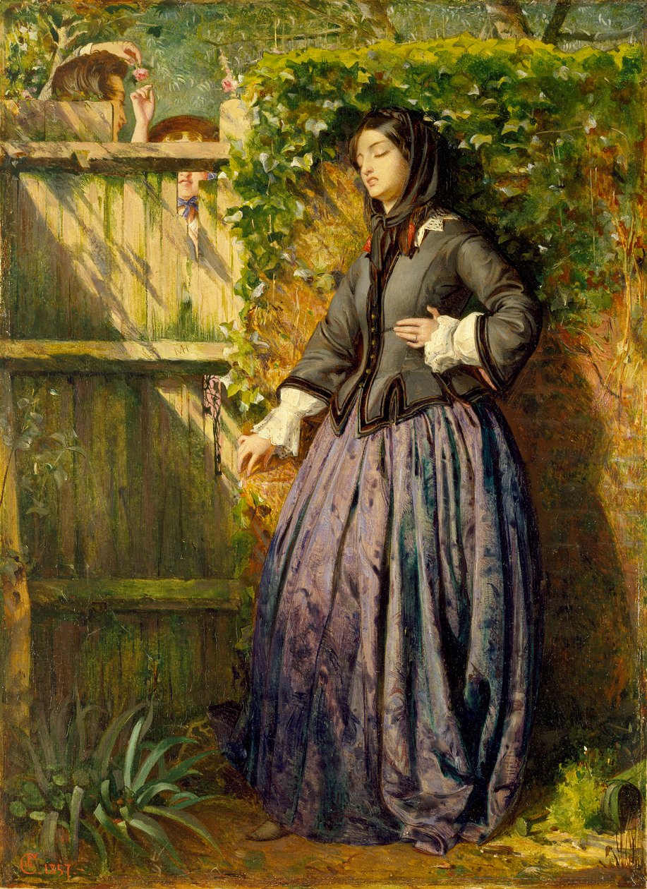 Vœux brisés, 1857 - Philip Hermogenes Calderon