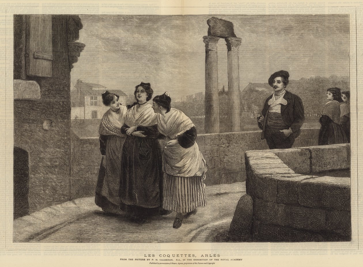 Les Coquettes, Arles - Philip Hermogenes Calderon