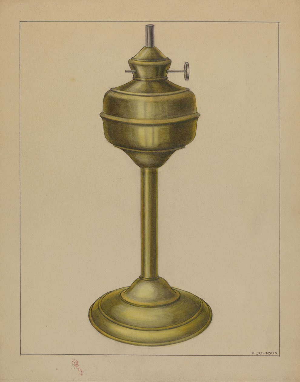 Lampe - Philip Johnson