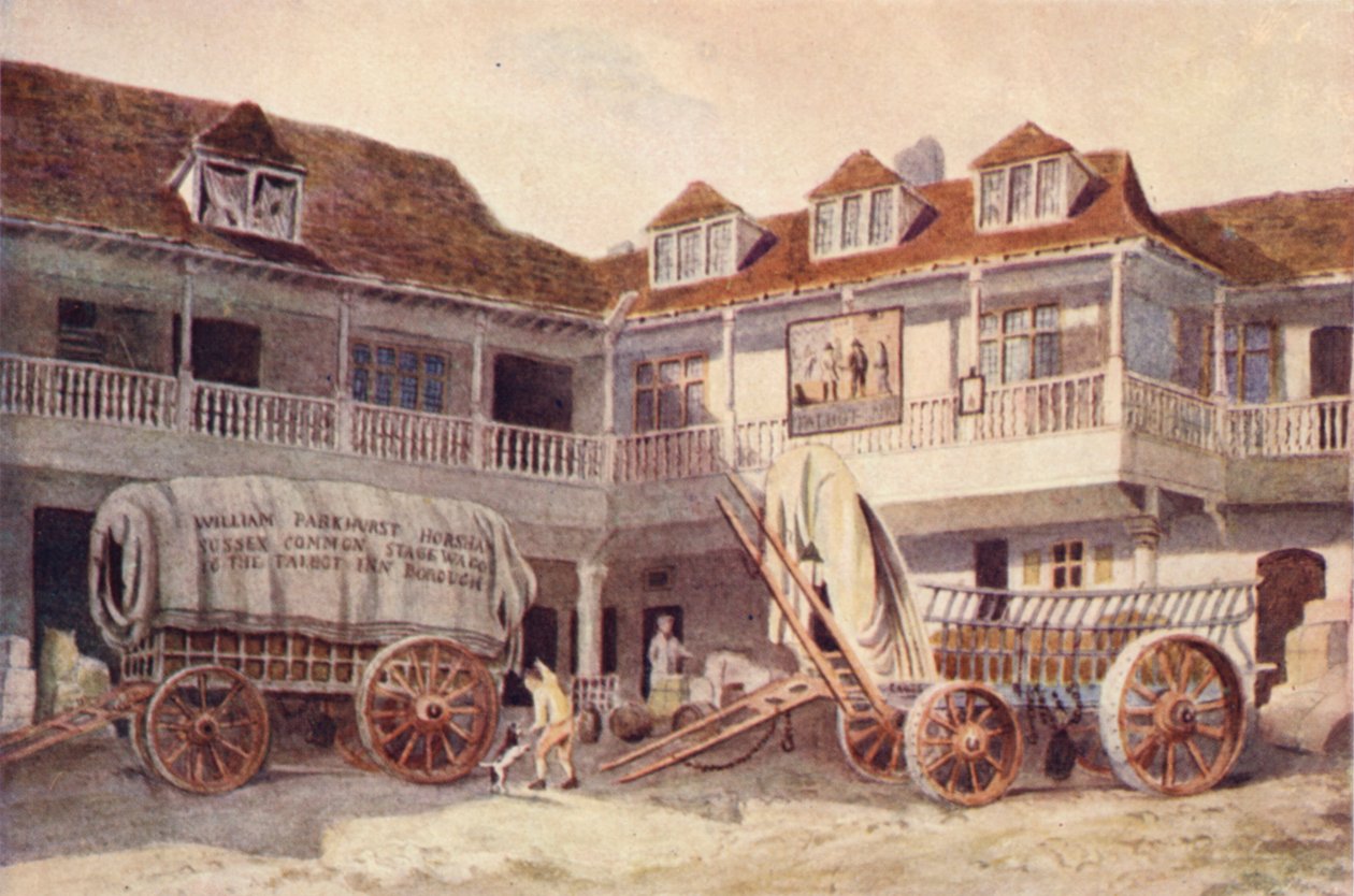 Tabard Inn, Southwark, 1810 - Philip Norman