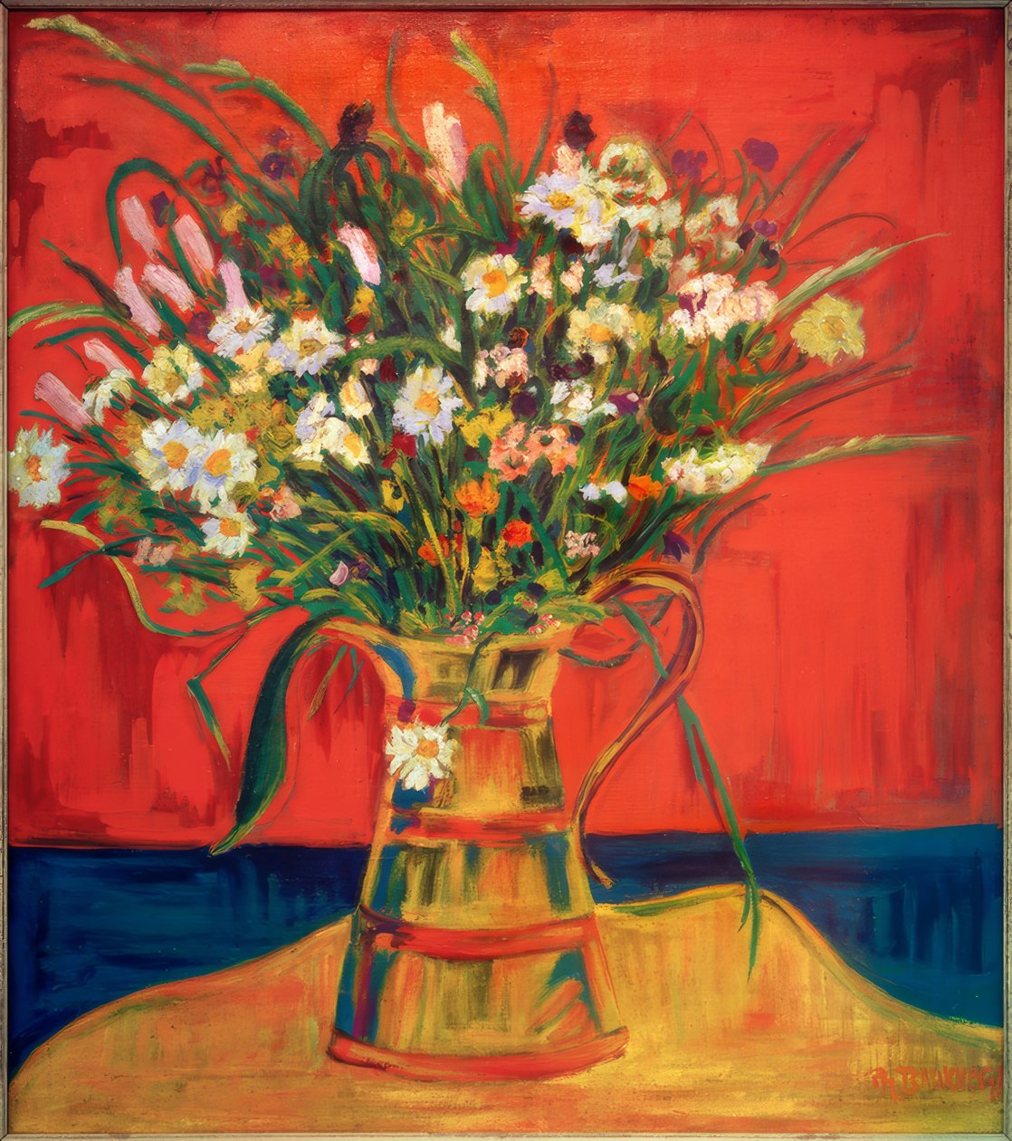 Nature morte avec fleurs - Philipp Bauknecht