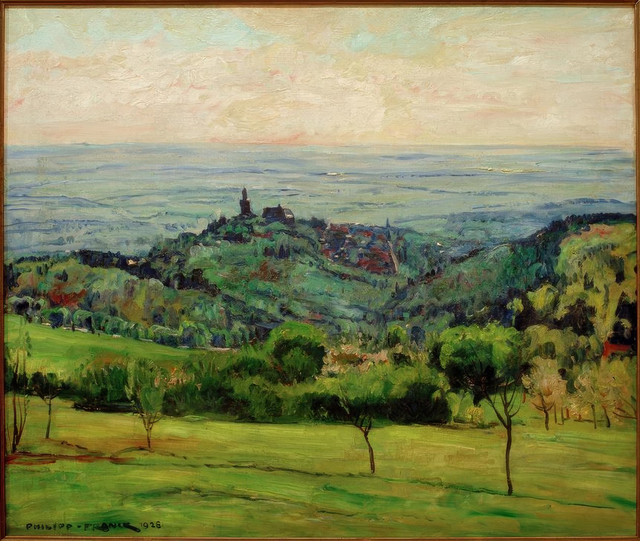 Vue sur Kronberg - Philipp Franck
