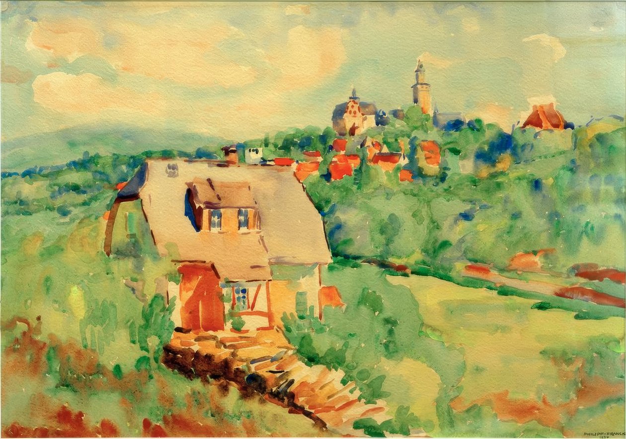 Vue de Kronberg - Philipp Franck