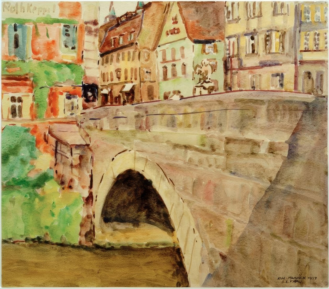 Pont à Bamberg - Philipp Franck
