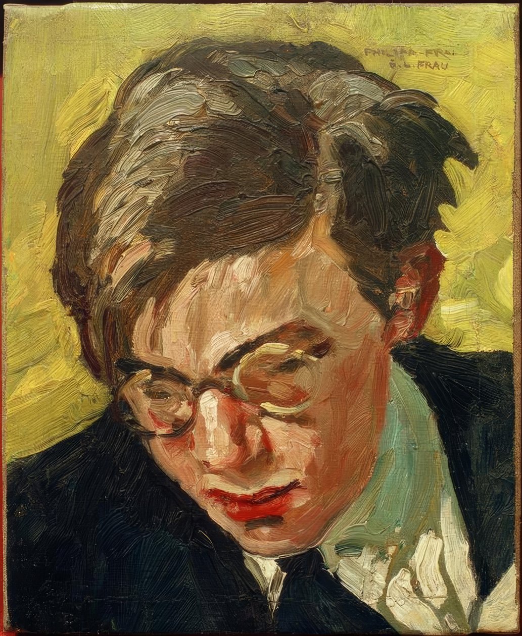 Portrait du fils Carrlutz Franck - Philipp Franck
