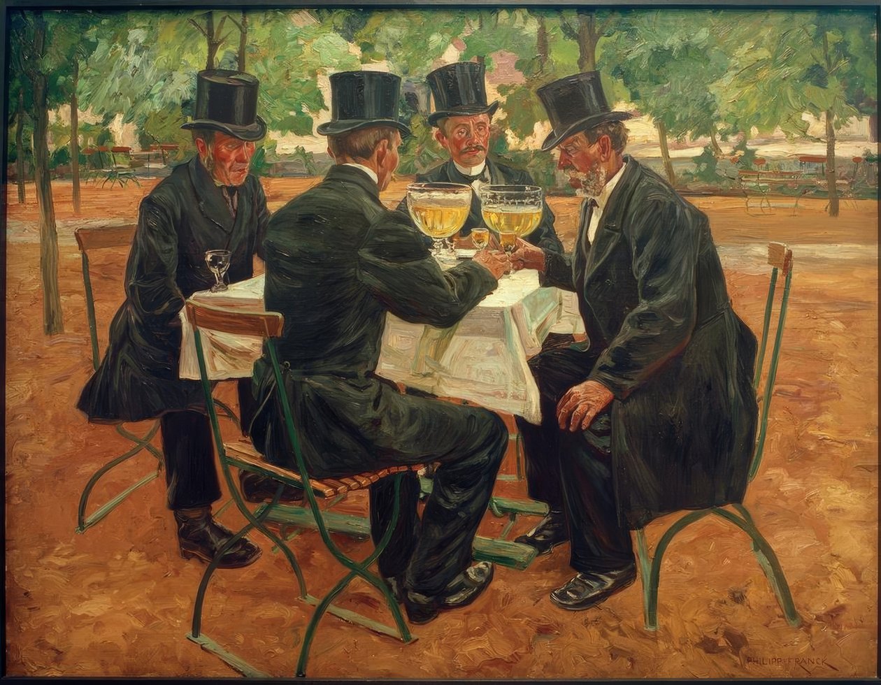 Fossoyeur avec bière blanche - Philipp Franck