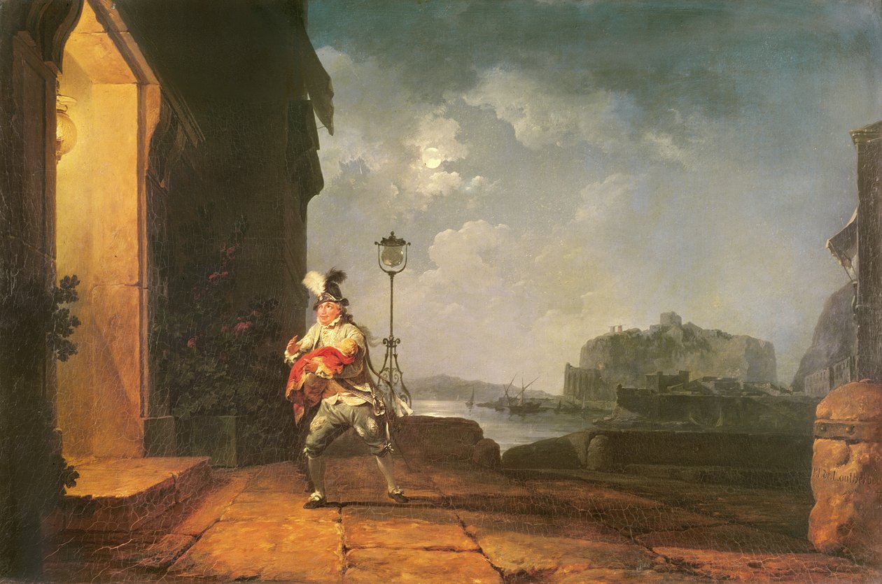 David Garrick en Don John dans son adaptation de 