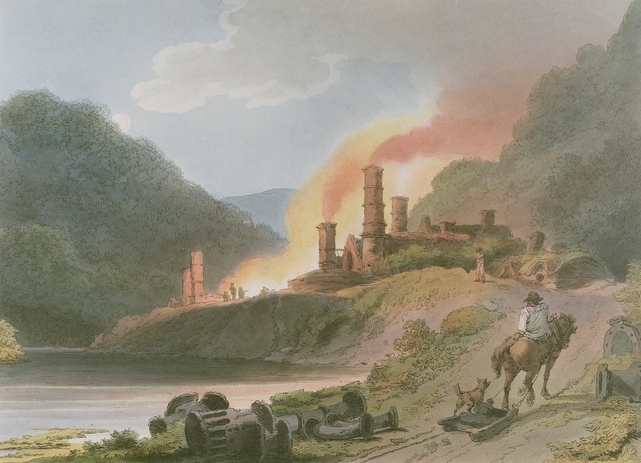 Forges de fer, Coalbrook Dale, de 
