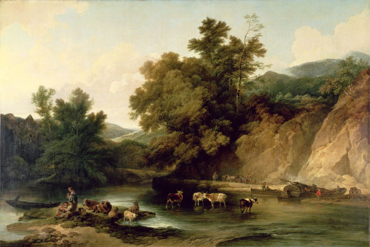 La rivière Wye à l