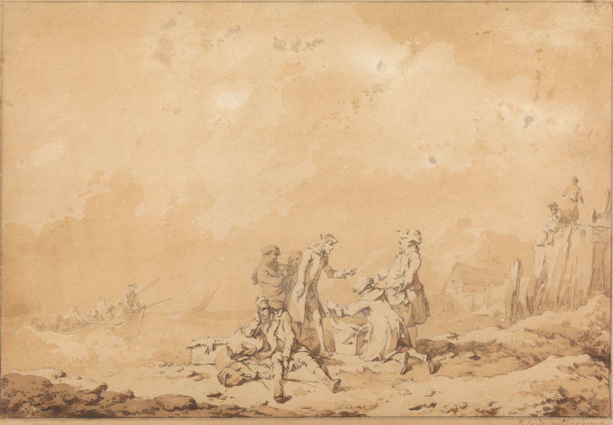Contrebandiers - Philippe Jacques de Loutherbourg