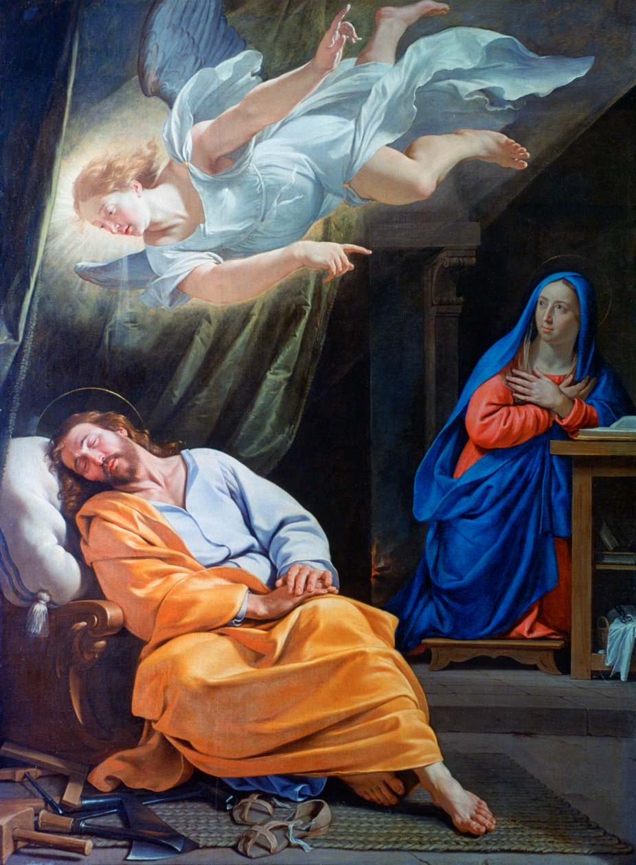 Le Rêve de Saint Joseph - Philippe de Champaigne