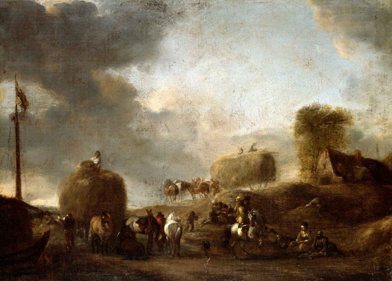 Récolte de foin - Philips Wouwerman