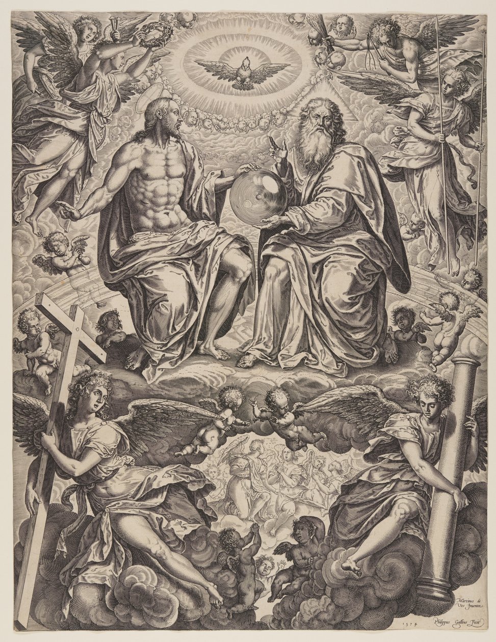 La Trinité - Philips Galle