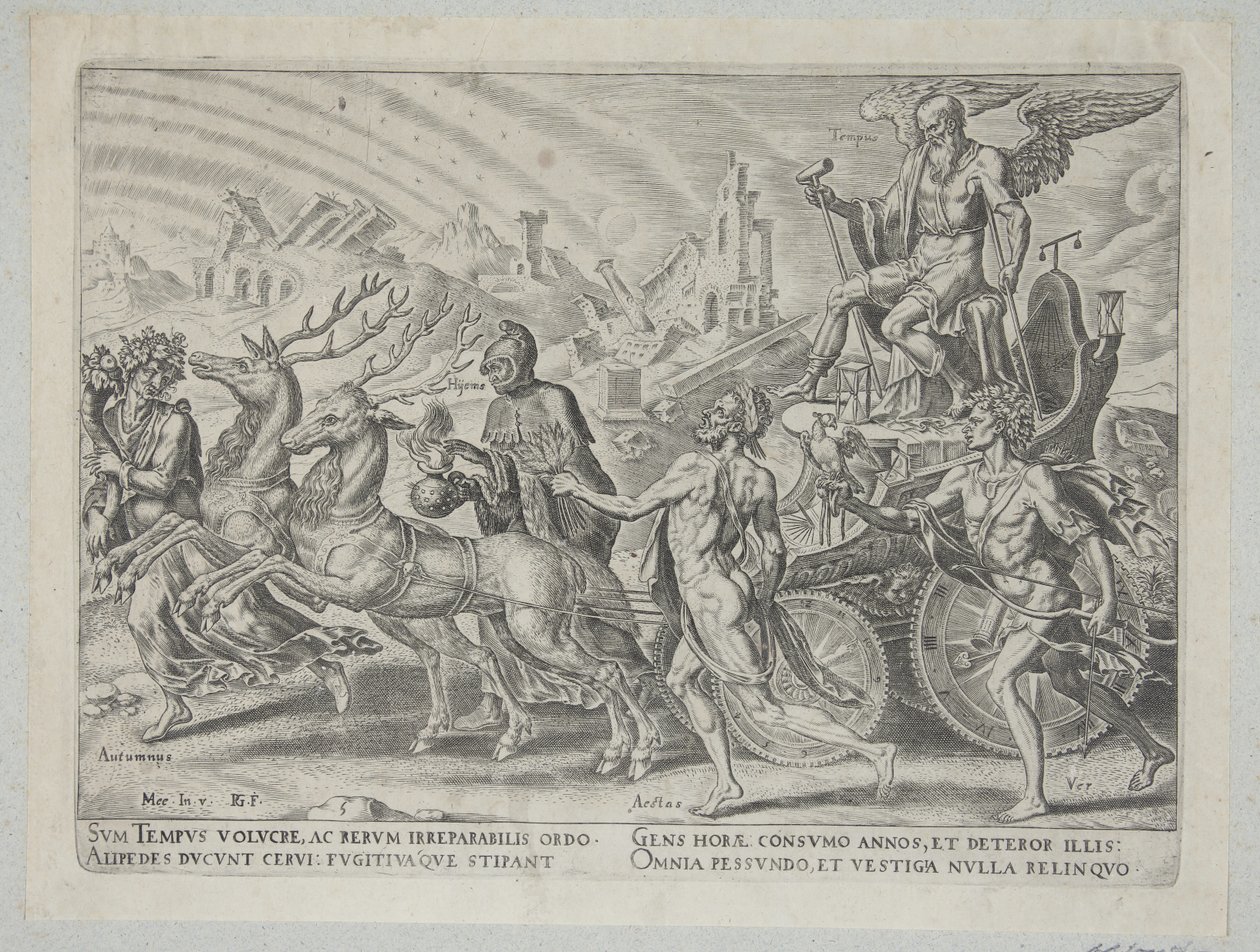Le triomphe du temps - Philips Galle