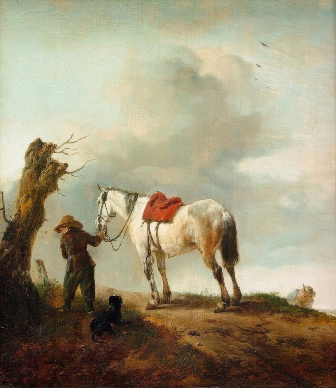 Le Cheval blanc - Philips Wouwerman