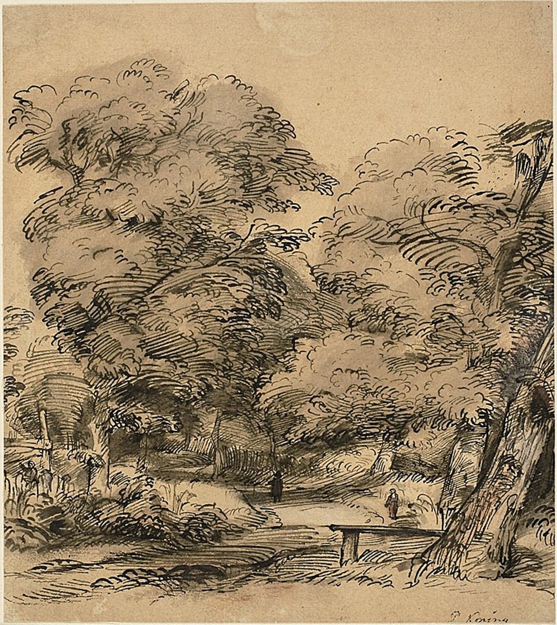 Un chemin dans les bois - Philips de Koninck