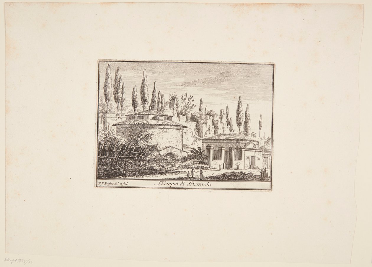 Danois :  Romulustemplet - Philothée Francois Duflos