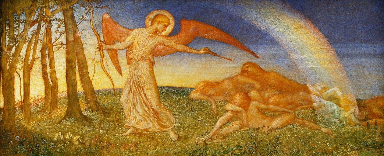 Le réveil - Phoebe Anna Traquair