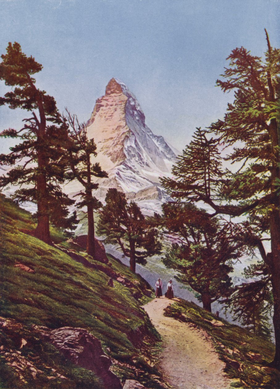 Cervin, Zermatt, Suisse (photo couleur) - Photographer Swiss