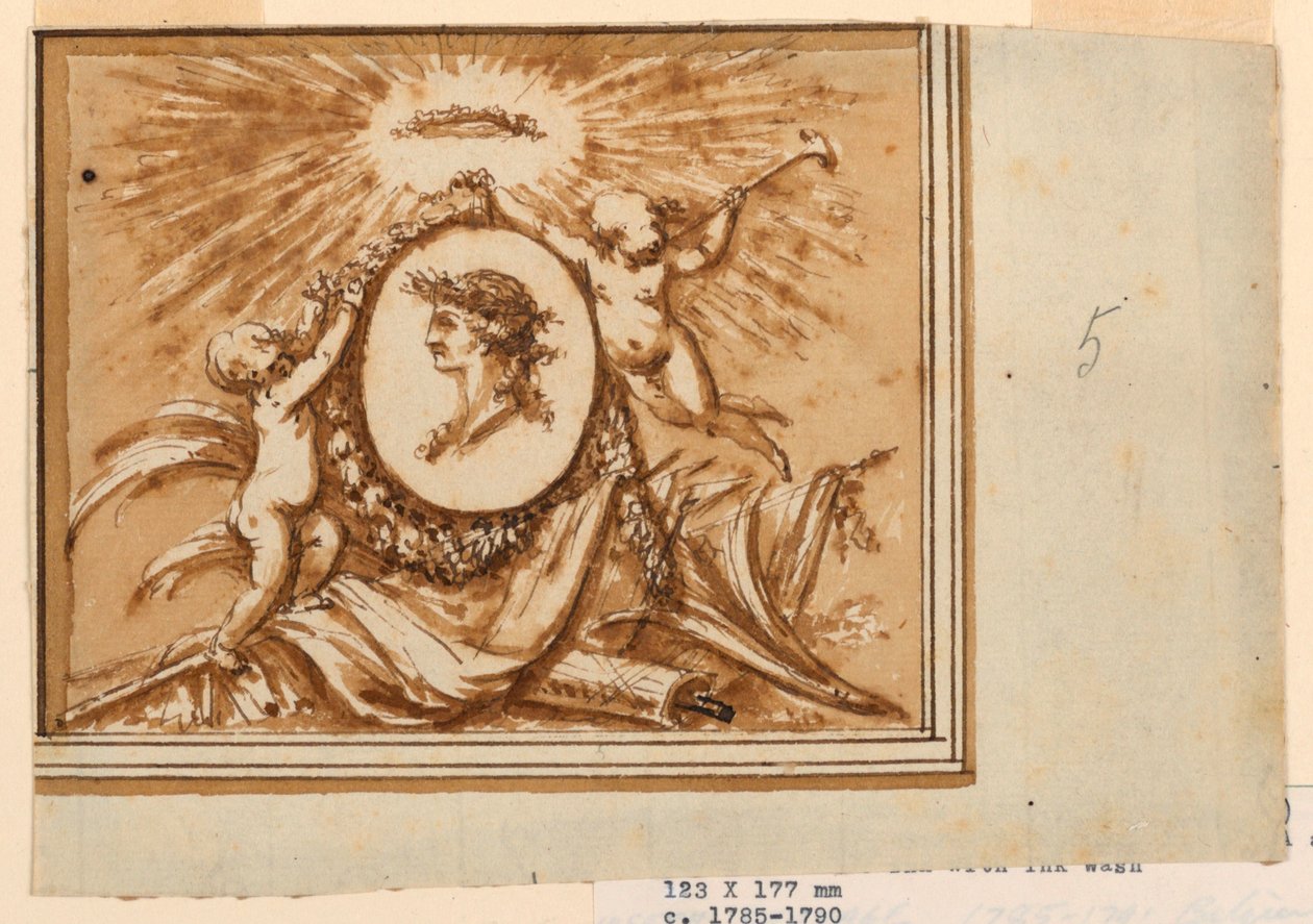 Conception pour un dessus-de-porte - Piat Joseph Sauvage