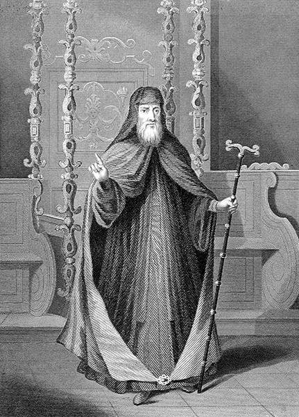 Le patriarche grec de Constantinople - Picart (after)