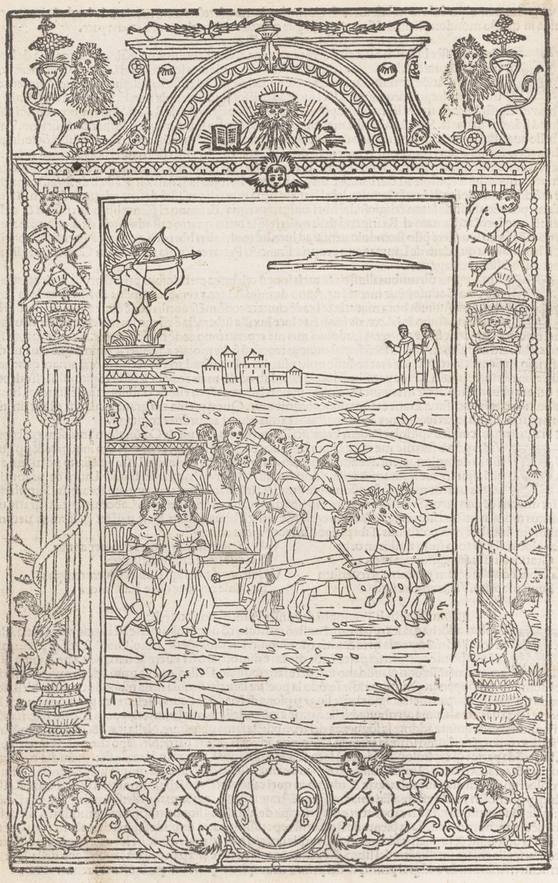 Opera..Triumphi, Soneti, & Canzone.., 15 février 1508 - Pico Master